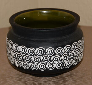 Bitossi Aldo Londi Rosenthal Netter Mid-Century Italian Pottery Art Decor Bowl